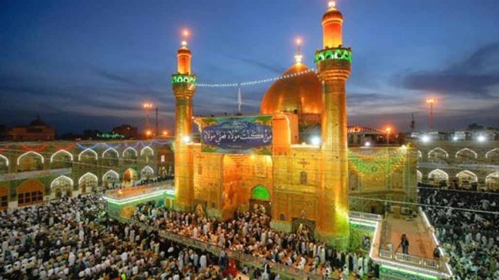 العتبة العلوية: آلاف الزوار بينهم عرب وأجانب يحيون ذكرى وفاة الزهراء في النجف