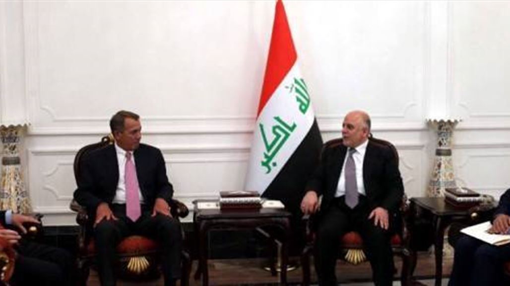 العبادي لرئيس البرلمان الأميركي: الحشد الشعبي مؤسسة تابعة للدولة ومعركتنا مستمرة لتحرير كل شبر