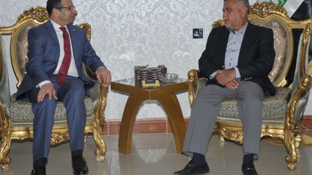 الجبوري يبحث مع العامري سبل اعادة النازحين الى ديالى