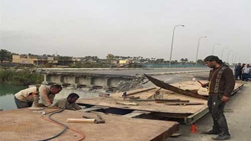 "داعش" يفجر جسر البو فراج شرقي الرمادي
