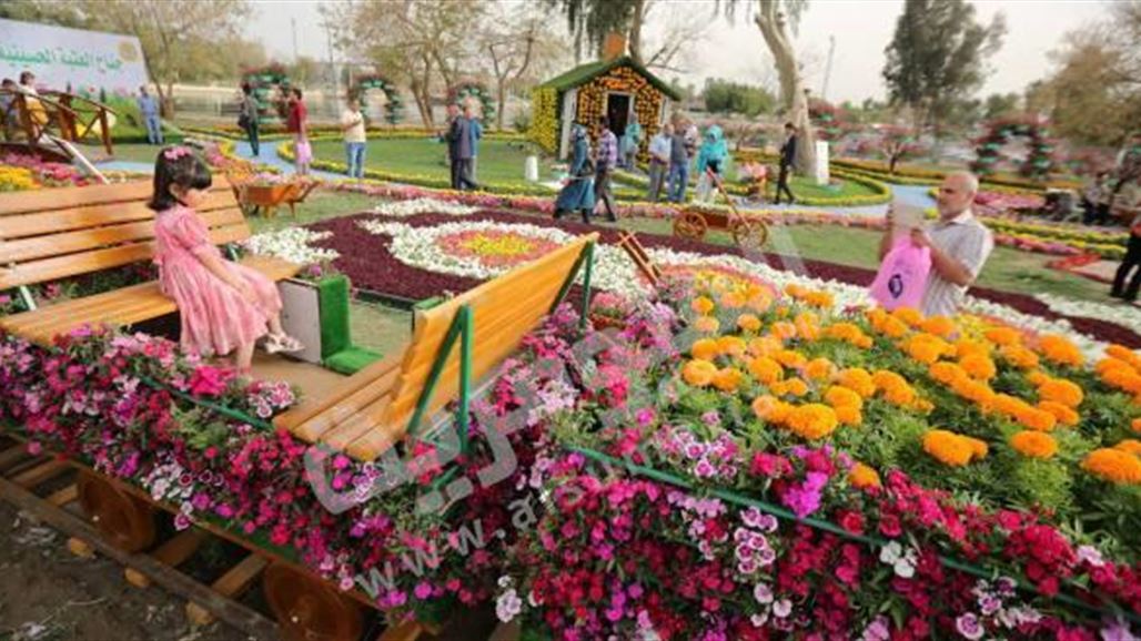 انطلاق مهرجان الزهور الدولي السابع في بغداد بمشاركة محلية وعربية وأجنبية
