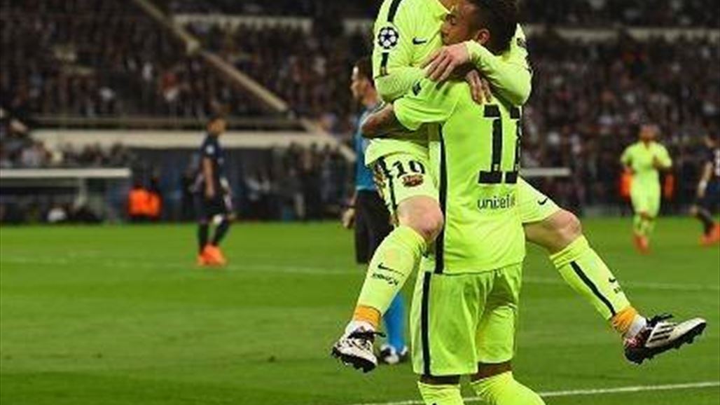 برشلونة يعود من باريس بثلاث نقاط وثلاثة أهداف