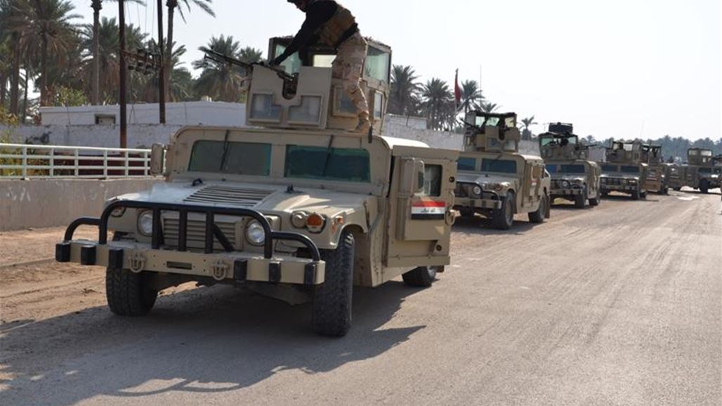 قطعات من جهاز مكافحة الارهاب تصل الى قاعدة الحبانية العسكرية