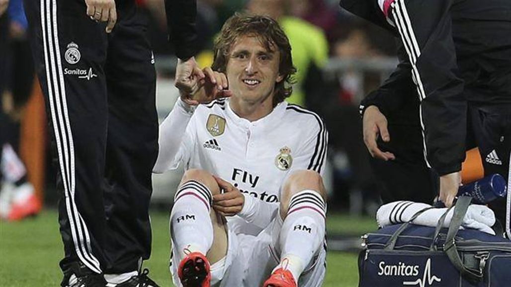 ريال مدريد يخسر خدمات مودريتش حتى نهاية الموسم الحالي