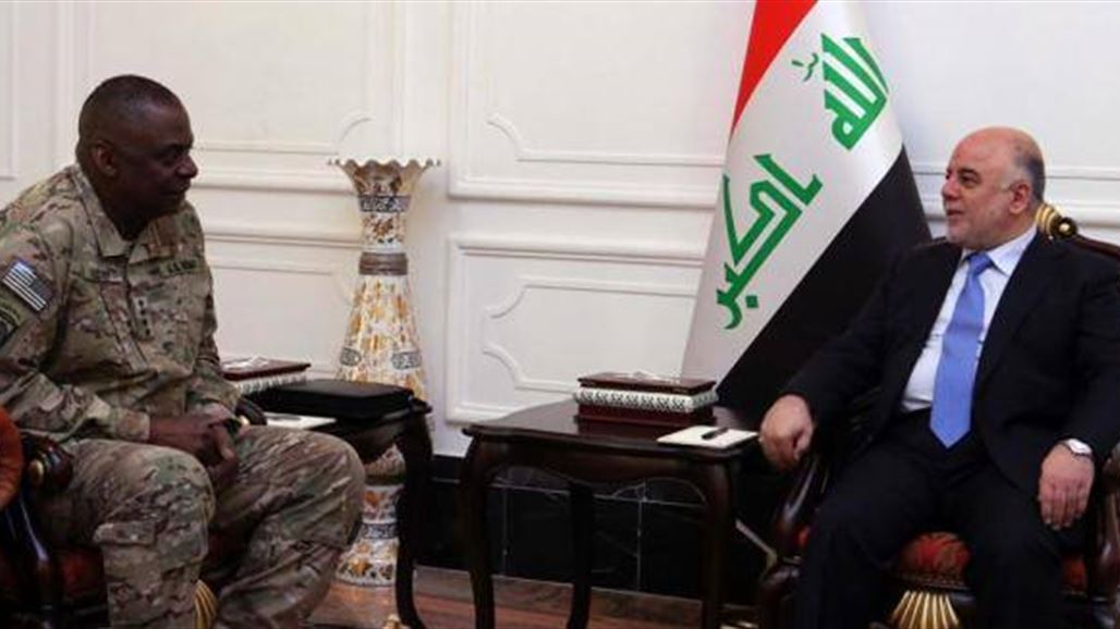 العبادي لاوستن: وضع الرمادي تحت السيطرة والاستعدادات جارية لتخليص بقية المناطق