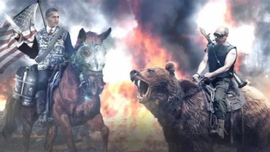 أوباما يغادر البيت الأبيض راكباً حصاناً ليدافع عن موسكو مع بوتين