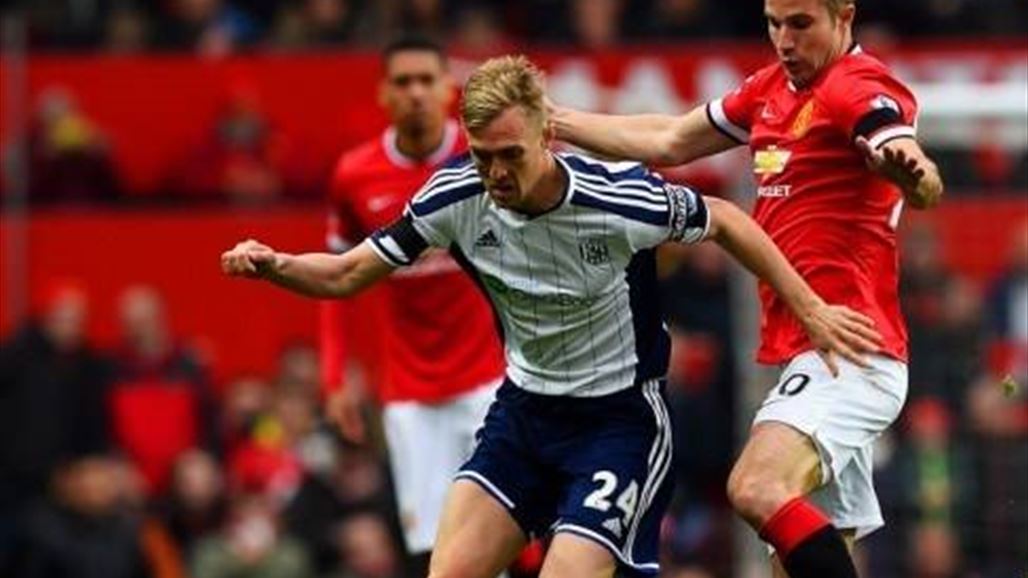 مانشستر يونايتد يتعرض لخسارة في الدوري الإنجليزي على يد وست بروميتش