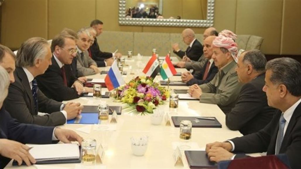 روسيا تشيد بدور البيشمركة في دحر الإرهاب وتهدي كردستان كتاباً باسم "أرض الملاحم"