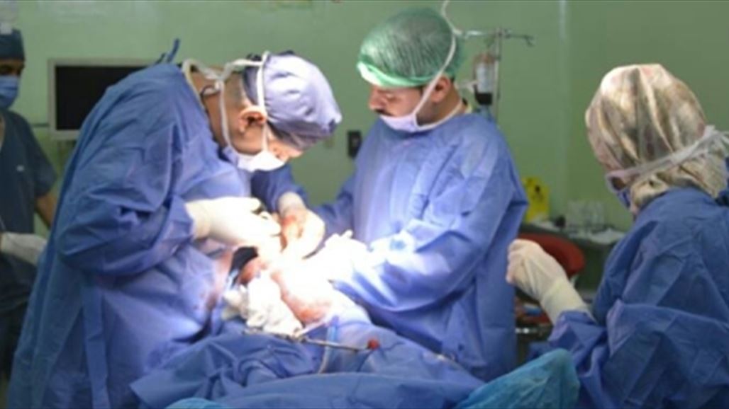 فريق طبي عراقي يرفع ورماً يزن نحو 3 كغم من مبيض طفلة بواسط