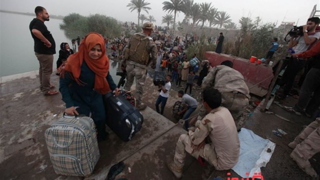 الزبيدي يامر بنقل النازحين مجانا من بغداد الى اربيل