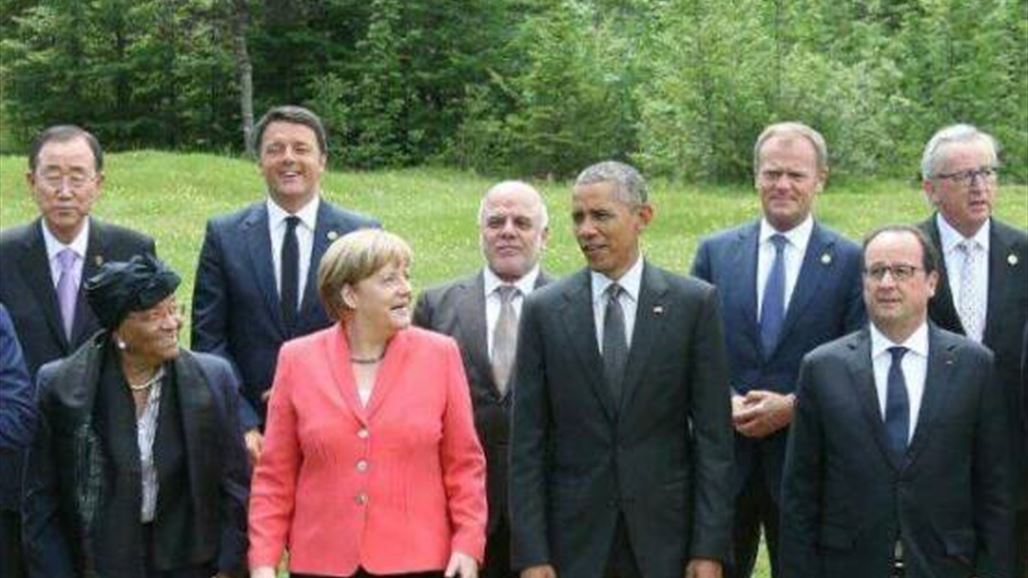 العبادي لقادة دول السبع: استمرار الحرب ضد الارهاب سينهي الاستقرار بالعالم