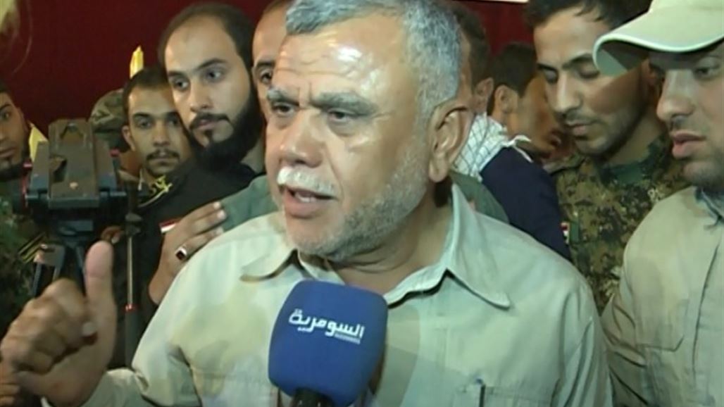 العامري: لم نبدأ بعمليات تحرير الفلوجة لفسح المجال امام اهاليها للخروج