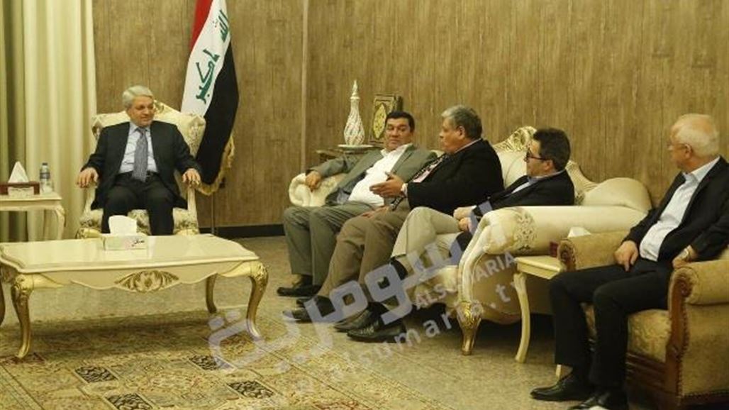 الزبيدي يستقبل وفد "الميدل ايست" ويبحث امكانية تقديم الخبرات اللبنانية للعراق