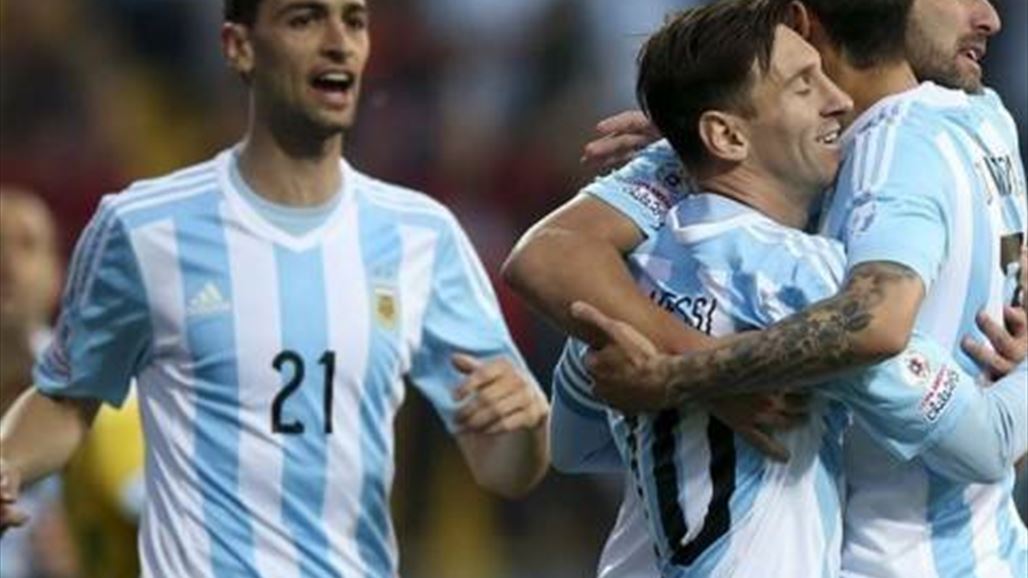 الأرجنتين تتصدر مجموعته في كوبا أميركا بهدف نظيف في مرمى جامايكا