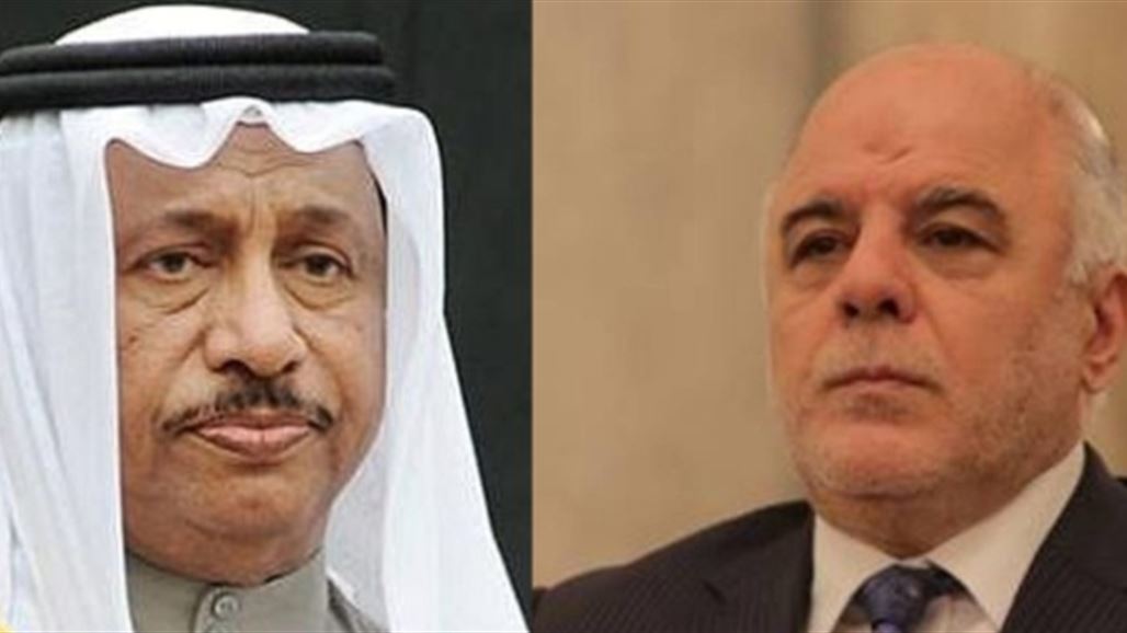 رئيس الوزراء الكويتي يؤكد للعبادي حرصه على الاستفادة من تجربة العراق بمحاربة "الإرهاب"