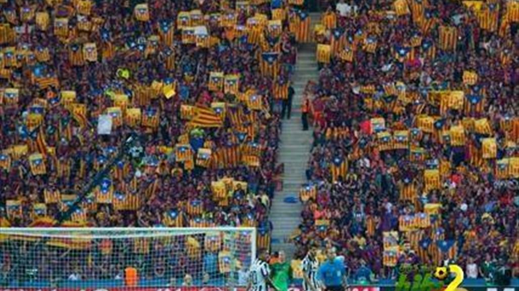 عقوبة مالية بانتظار برشلونة بسبب هتافات تطالب باستقلال كاتلونيا