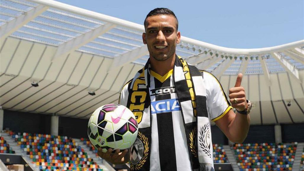 علي عدنان يطلب مؤازرة الجمهور في أول تصريح بعد التوقيع لأودينيزي