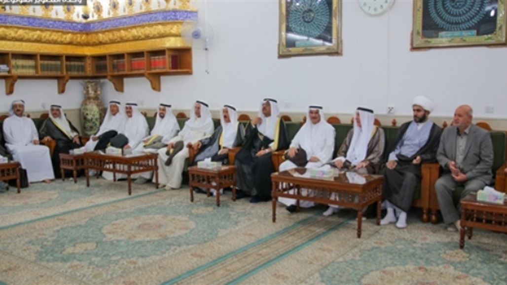 وفد من مجلس الأمة الكويتي يزور النجف ويلتقي المرجع السيستاني