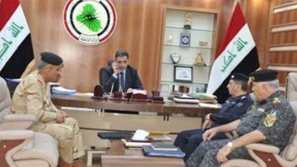 وزير الداخلية يؤكد ضرورة صرف رواتب منتسبي شرطة نينوى الملتحقين ببغداد