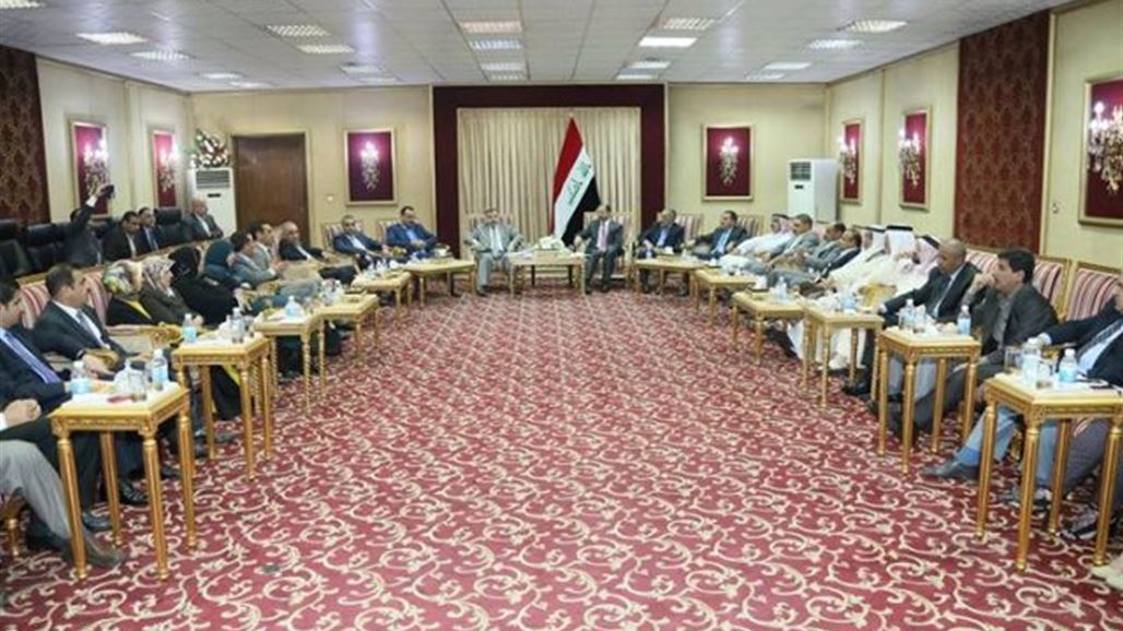 الجبوري يبحث مع كتلة تحالف القوى النيابية ملف النازحين والعمليات العسكرية