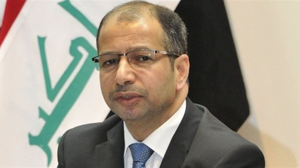 رئيس البرلمان يقدم شكره الى المتظاهرين والمرجعية