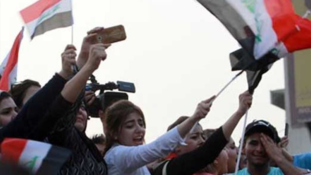 صوت المرأة العراقية يدوي في احتجاجات ساحة التحرير