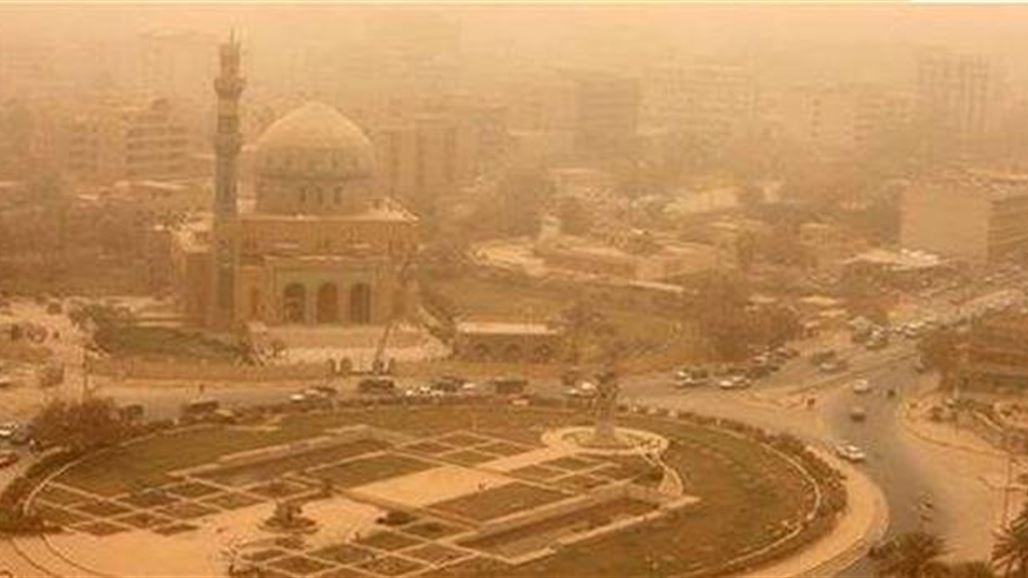 الانواء الجوية: عودة حالة الغبار للعراق وانخفاض بالحرارة الاثنين والثلاثاء المقبلين