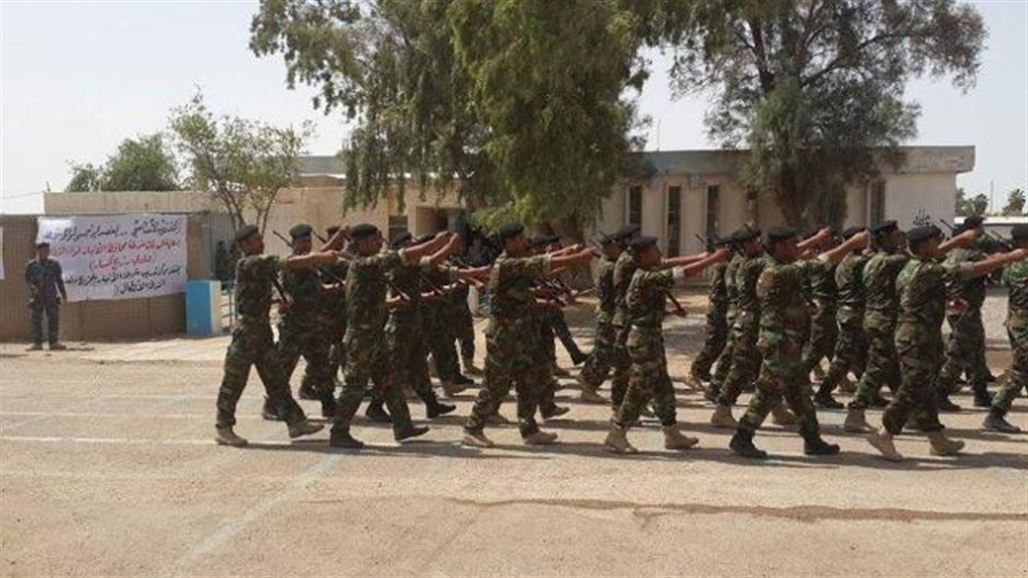 تخرج فوج الرمادي الثاني لحماية المنشآت في قاعدة الحبانية