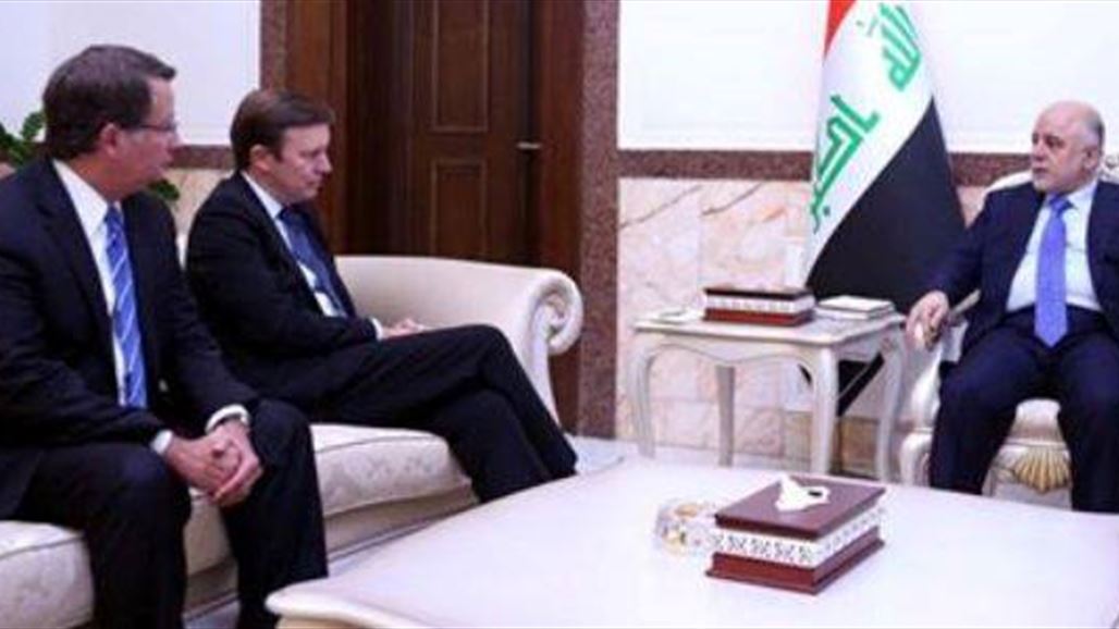 العبادي يؤكد لوفد أميركي عزمه مواصلة الإصلاحات والحفاظ على التنوع المجتمعي