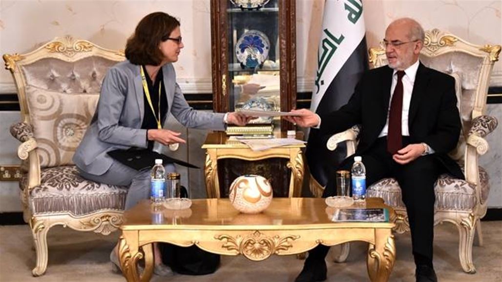 الجعفري يتسلم أوراق اعتماد سفيرة السويد الجديدة لدى العراق