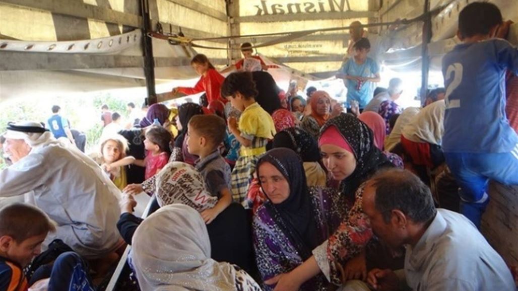 عودة 45 أسرة نازحة لمنازلها في ناحية العظيم