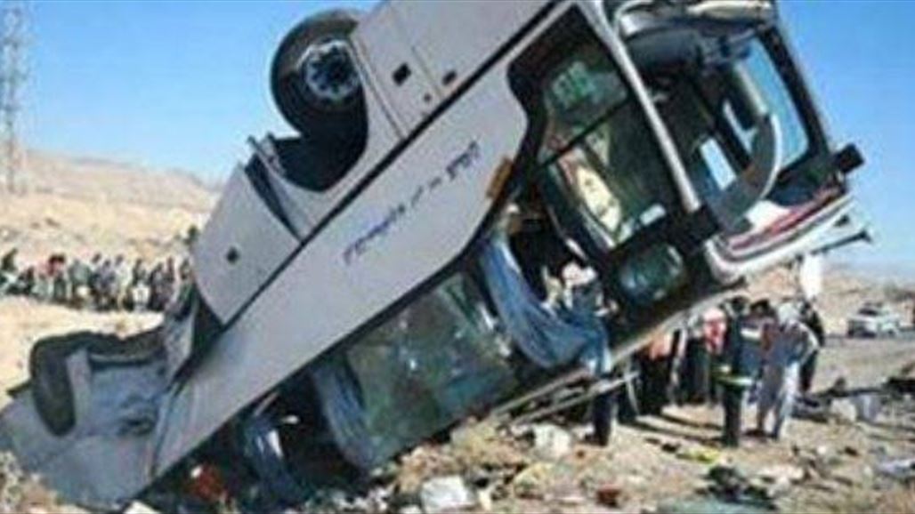 مصرع 11 عراقياً بحادث سير غربي إيران