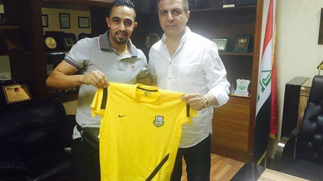 السوري محمد شريفة يعرب عن سعادته بالتوقيع لأربيل في أول تجربة احترافية