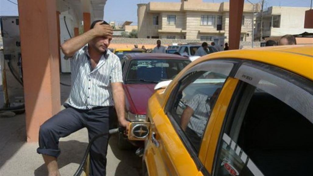 غلق محطات الوقود جنوب سامراء ولتر البنزين يصل الى الفي دينار
