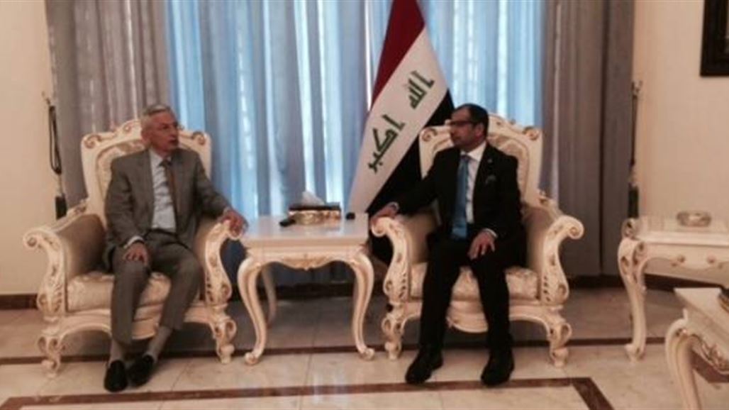 الجبوري يبحث مع السفير الفرنسي وضع العراق الداخلي ومحاربة "داعش" والوضع الاقليمي