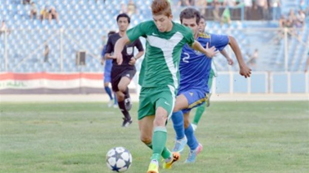 هدف متأخر يرجح كفة الشرطة على النجف في الدوري الممتاز
