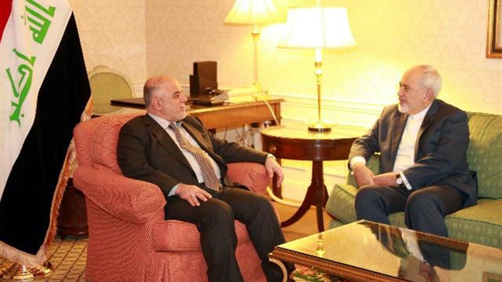 العبادي ووزير خارجية ايران يبحثان جهود دفع خطر داعش عن العراق والمنطقة