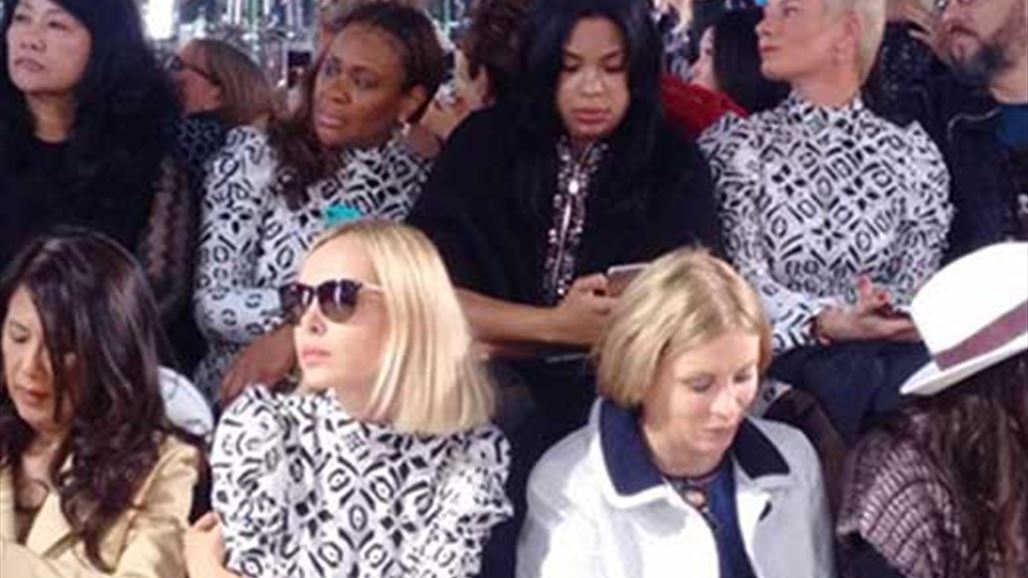 فستان يحول عرض أزياء لويس فويتون  الى مأساة