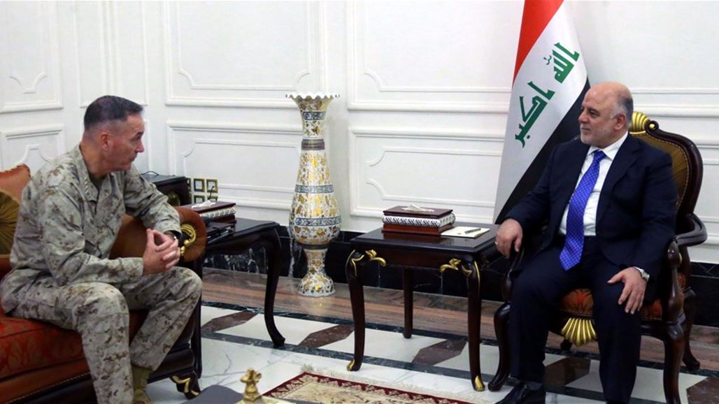 العبادي يؤكد أهمية استمرار الدعم للعراق في حربه ضد "الإرهاب"