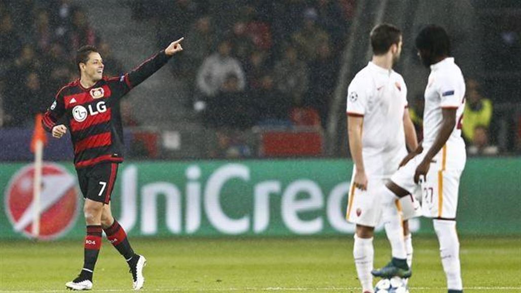 باير ليفركوزن وروما يتقاسمان نقاط وأهداف مباراتهما بتعادل مثير في دوري الأبطال
