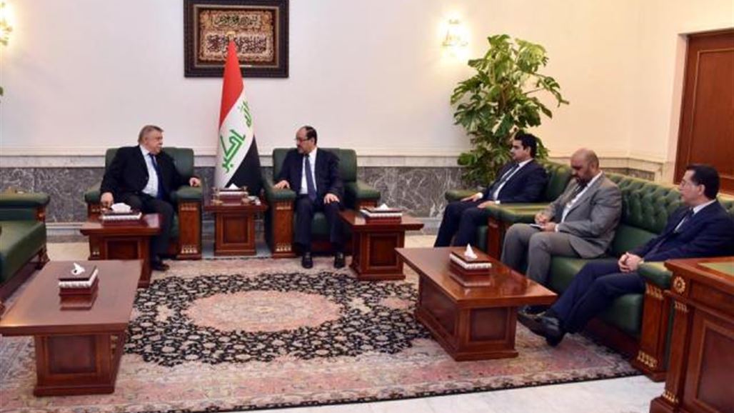 المالكي يؤكد للسفير الروسي ضرورة تطوير العلاقات بين البلدين