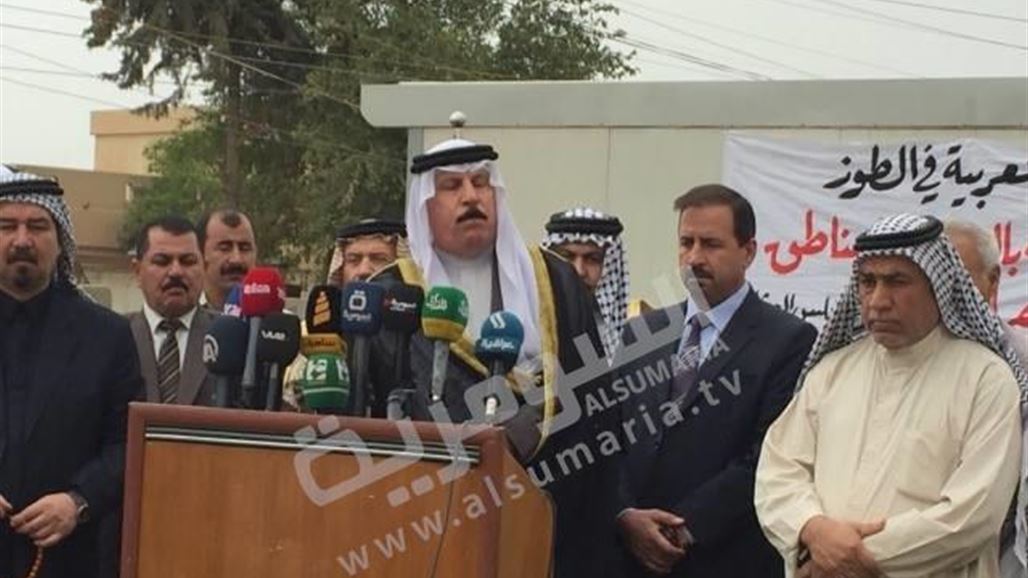 العشائر العربية في الطوز يناشدون السيستاني بالتدخل لإعادة النازحين لقرى سليمان بيك