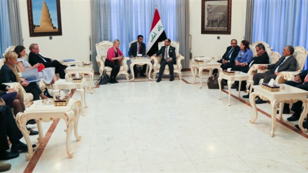 العراق والسويد يناقشان الحرب ضد "داعش" وإغاثة النازحين