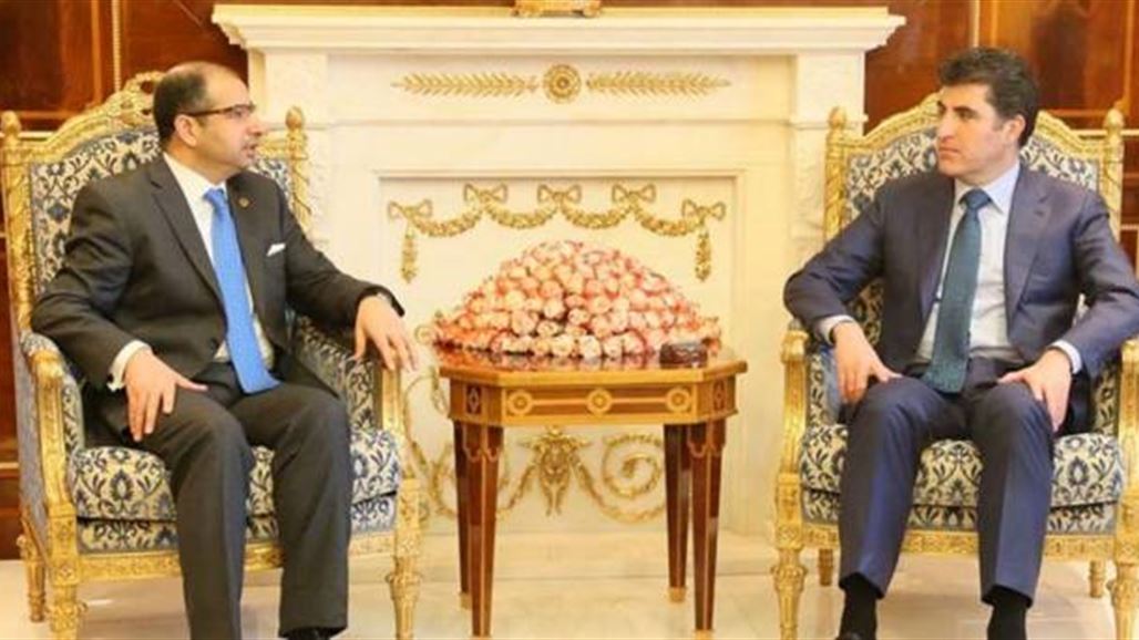 الجبوري يلتقي رئيس وزراء كردستان ويؤكد على اهمية الحوار بين الكرد