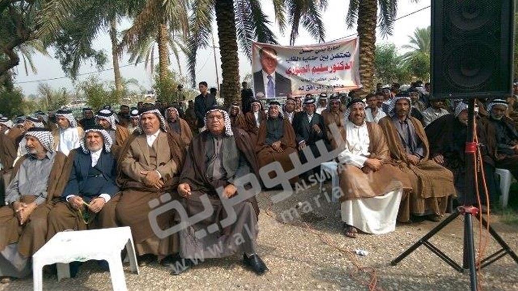 الجبوري من النجف: ستبقى العشائر هي الاساس لاتمام المصالحة الوطنية