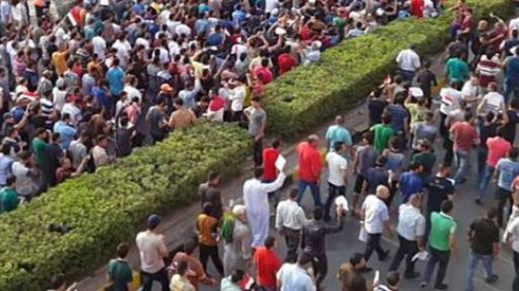 العشرات يتظاهرون في ميسان ويطالبون الأمم المتحدة بـ"تبني" العراق