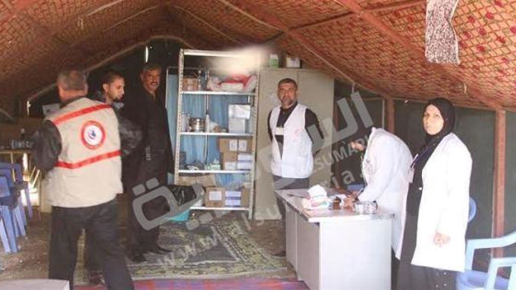 صحة ديالى تنشر مفارز طبية جوالة لتقديم العلاج لزوار الأربعين