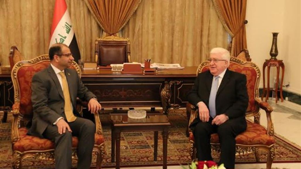 معصوم والجبوري يبحثان مستجدات الأوضاع السياسية والأمنية