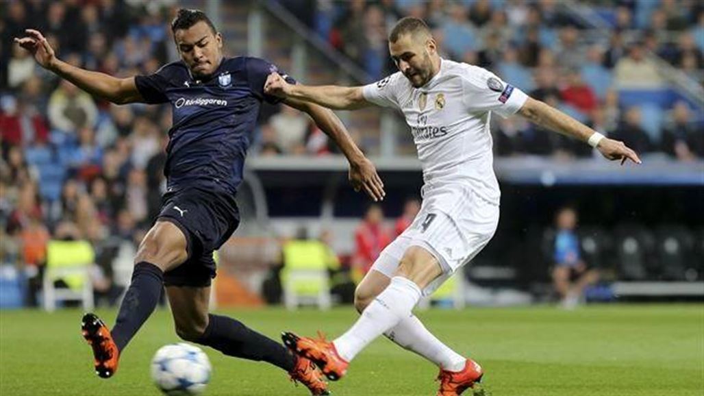فوز إنفجاري لريال مدريد على مالمو ورونالدويسجل نصف الأهداف