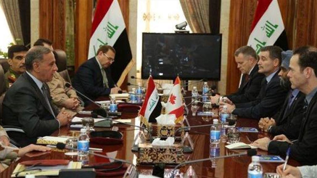 وزير الدفاع يبحث مع نظيره الكندي مساعدة العراق في التدريب والعمليات الجوية